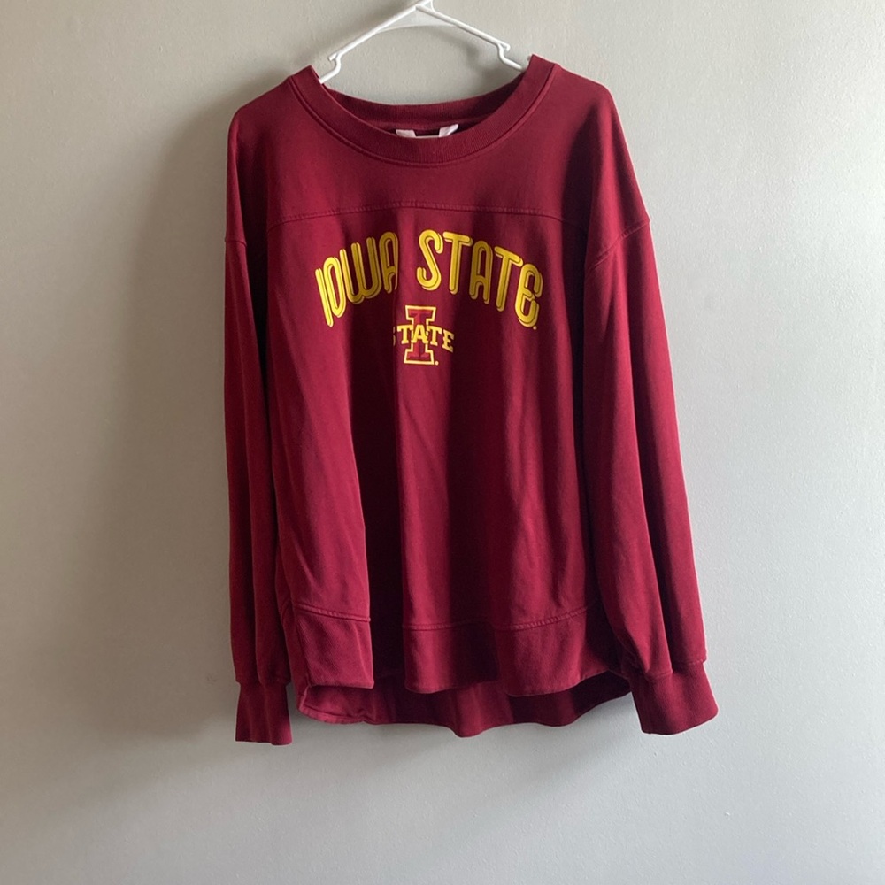 Iowa State Sweatshirt in Red and Yellow